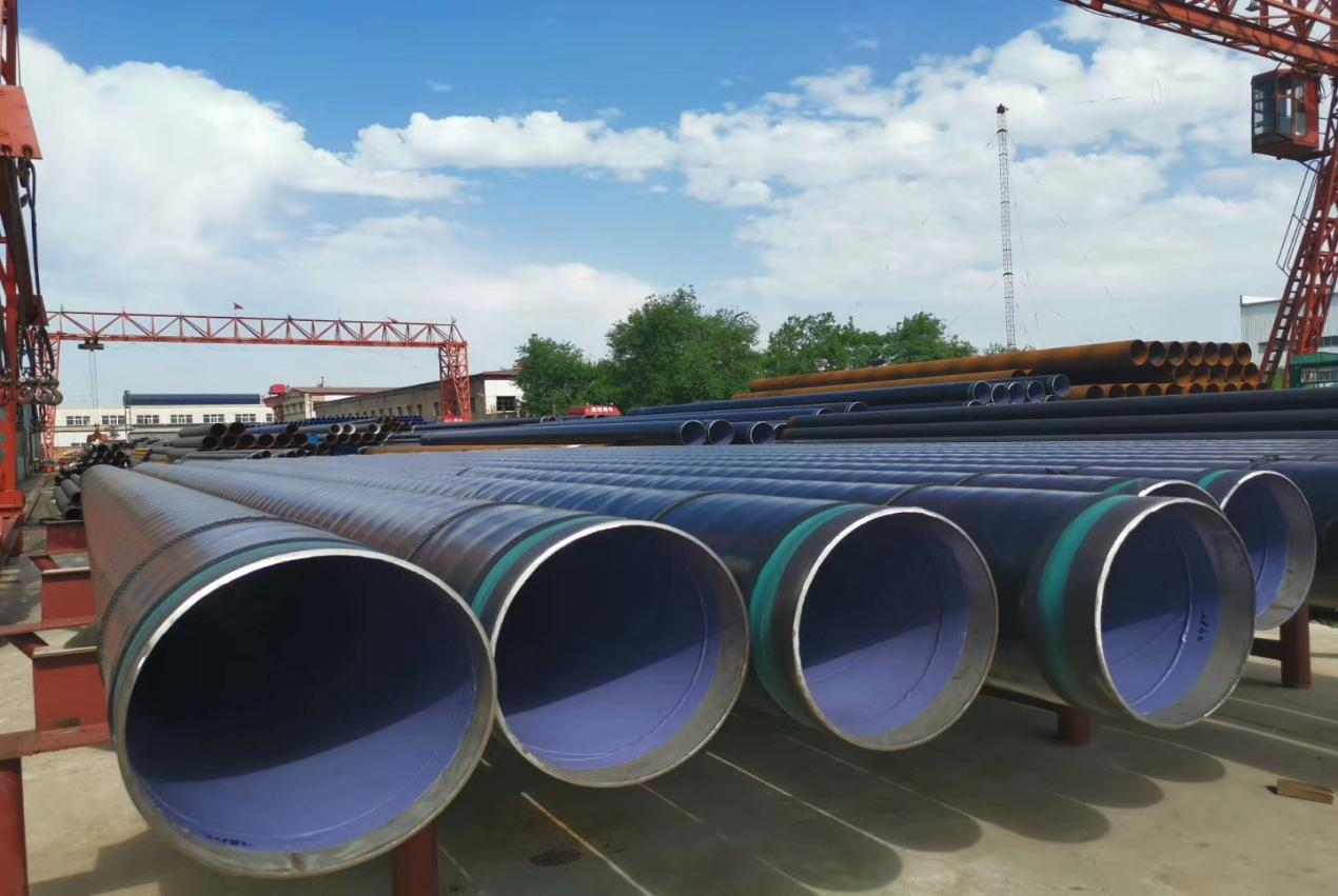 The process of manufacturing spiral pipes involves cold or hot rolling a flat metal sheet into a spiral shape