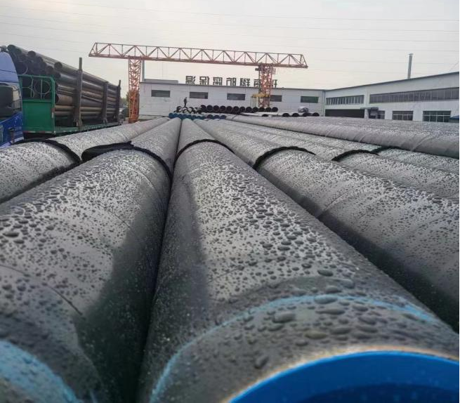 The process of manufacturing spiral pipes involves cold or hot rolling a flat metal sheet into a spiral shape