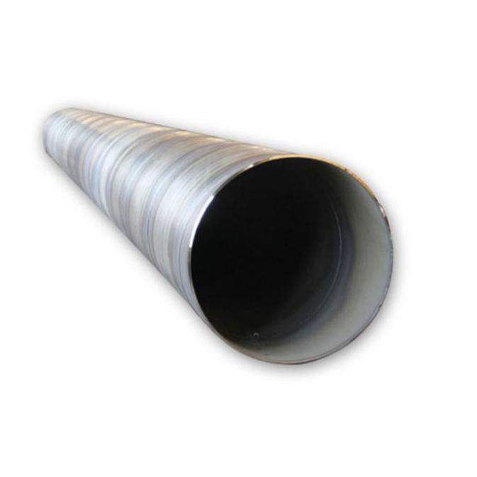 The process of manufacturing spiral pipes involves cold or hot rolling a flat metal sheet into a spiral shape