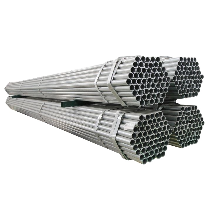 A galvanized steel pipe is a steel tube coated with a protective layer