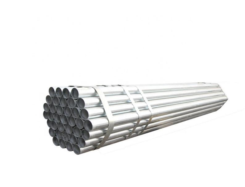 A galvanized steel pipe is a steel tube coated with a protective layer