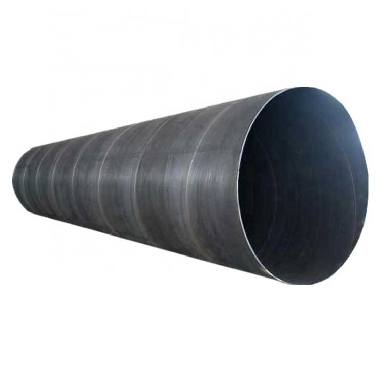 Spiral steel pipe, characterized by its distinctive helical weld seam