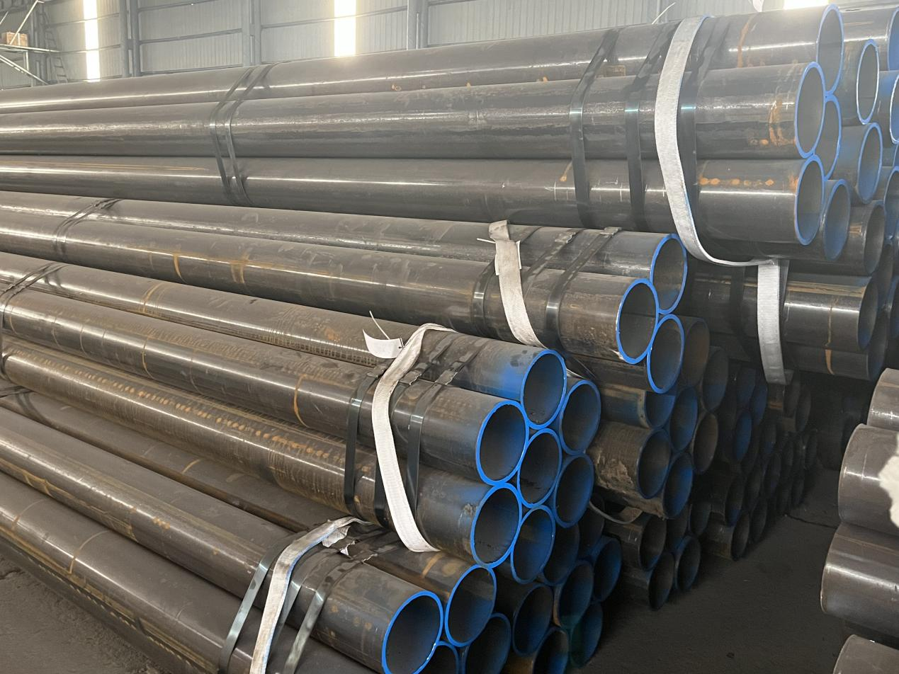 Welded steel pipes are manufactured by forming steel plates or coils into cylindrical shapes