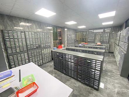 Reduce parts loss by 50%-Parts cabinet