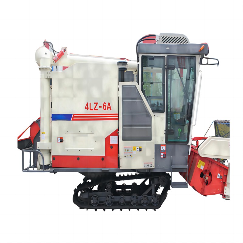 Crawler combine harvester 4LZ-6A