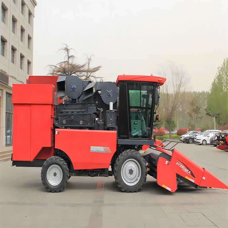 Self-propelled corn harvester 4YZP-4KA Factory