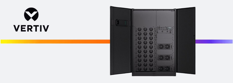 Vertiv™ PowerUPS 9000 UPS System, Designed for Space-Constrained Environments, Offers High Efficiency and Modular Power Protection