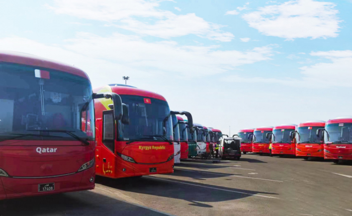 The Asian Cup in Qatar begins! More than 500 Yutong buses are already in place!