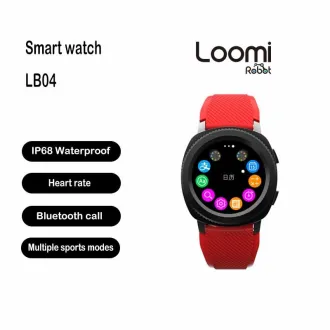 LB04，Smart watch,IP68,Heart rate，Wireless charging