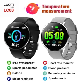 LC08，Smart wristband,IP67，1.3  inch Display,Heart rate,Temperature