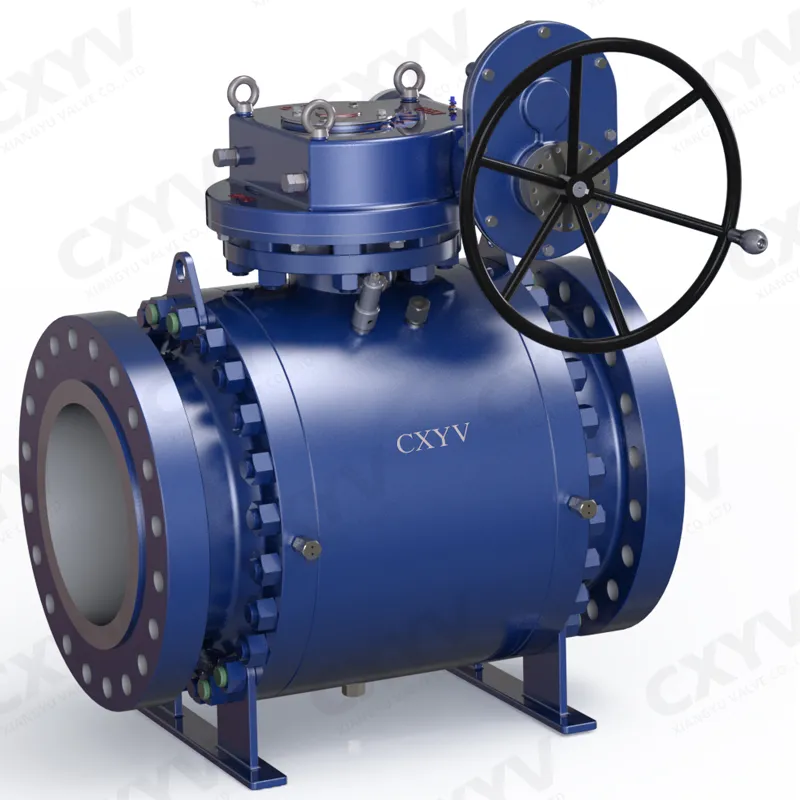 Large Size Trunnion Mounted Ball Valve