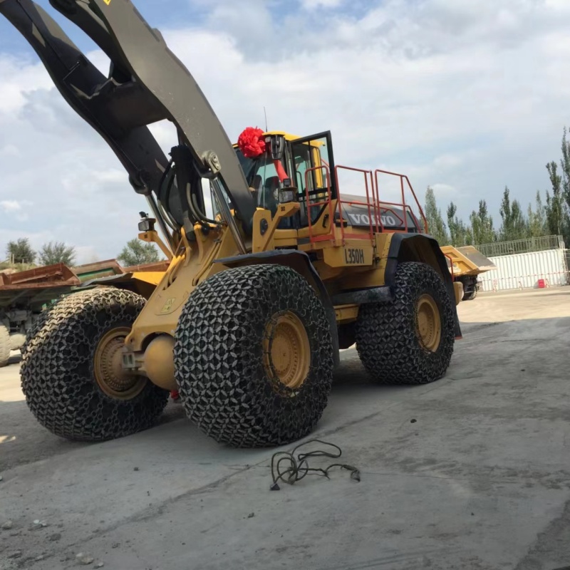 Wheel Loader Tire Chains for Mining, Quarry & Scrap Handling