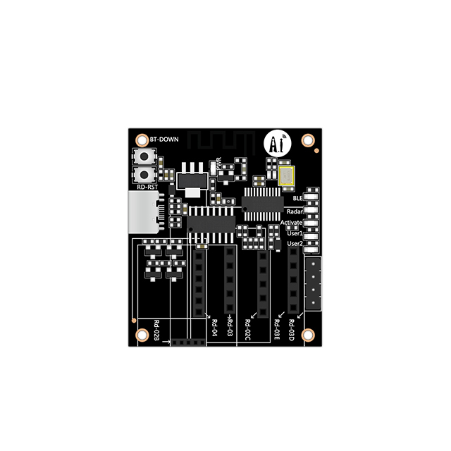 Ai-Thinker radar debugging board Rd-Kit can detect and adjust data and ...