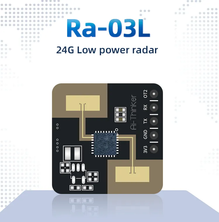 Sensor Radar Rd03d Ai-Thinker 24G millimeter wave ultra-low power radar sensor module Rd ...