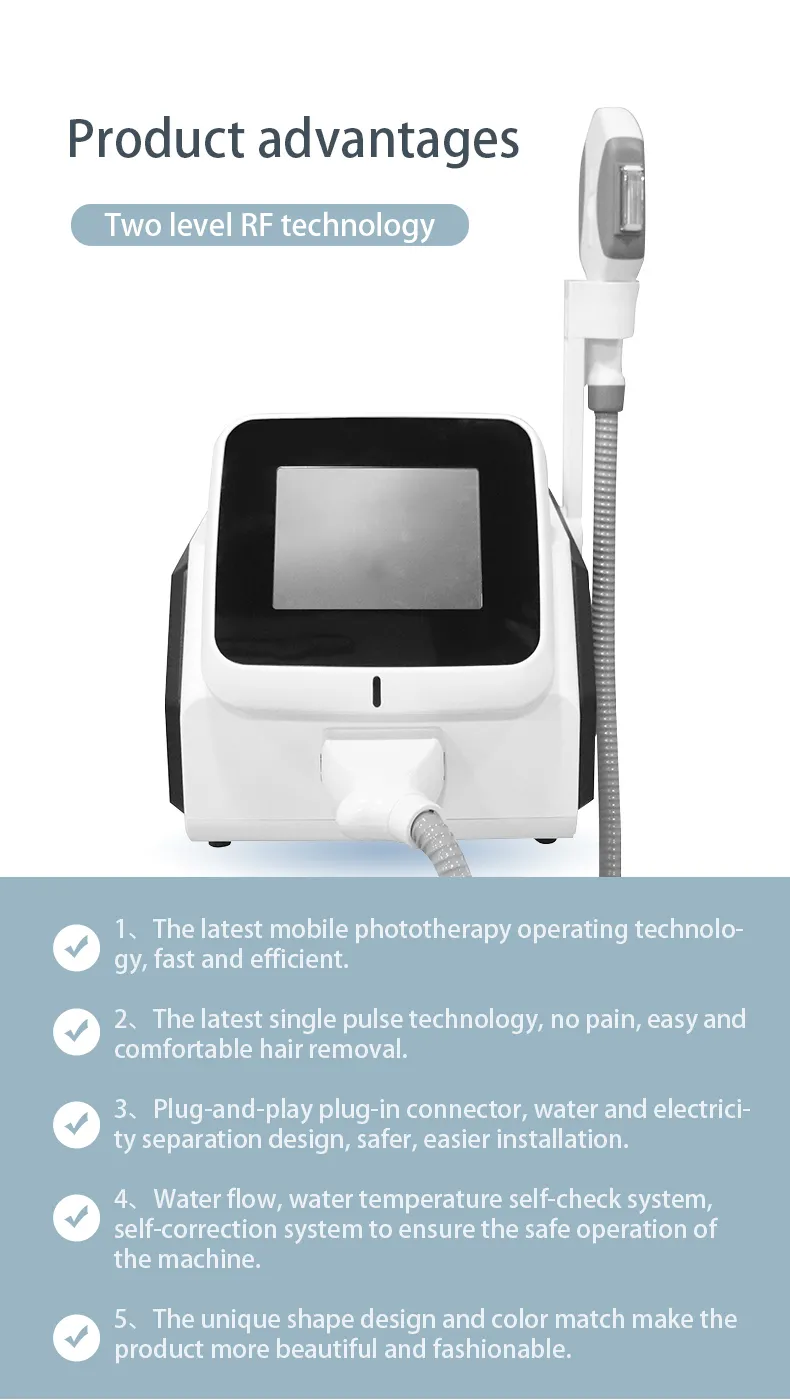 IPL opt elight light fast hair removal machine