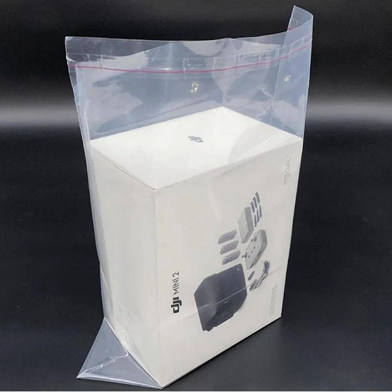 Sacs De Rangement Auto-fermants Transparents – Poignée, Mélange De Tailles, 100% Recyclables, Neufs