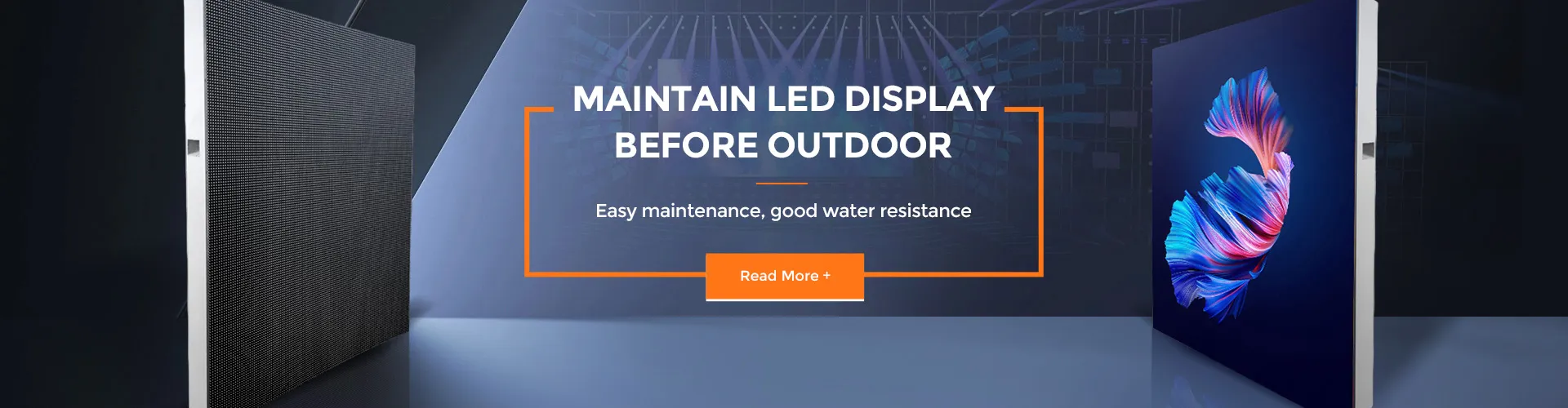 Transparent LED Screen Case
