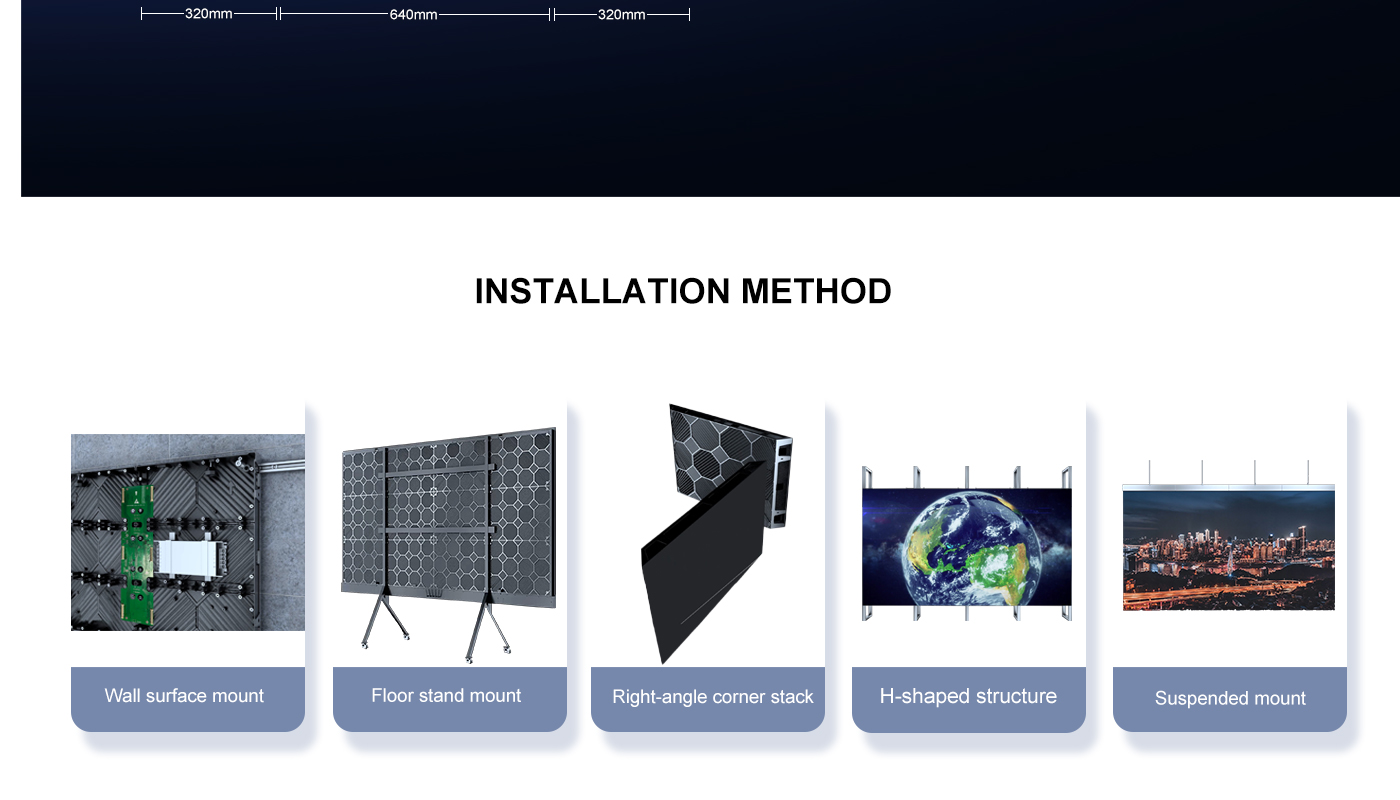 Indoor LED display