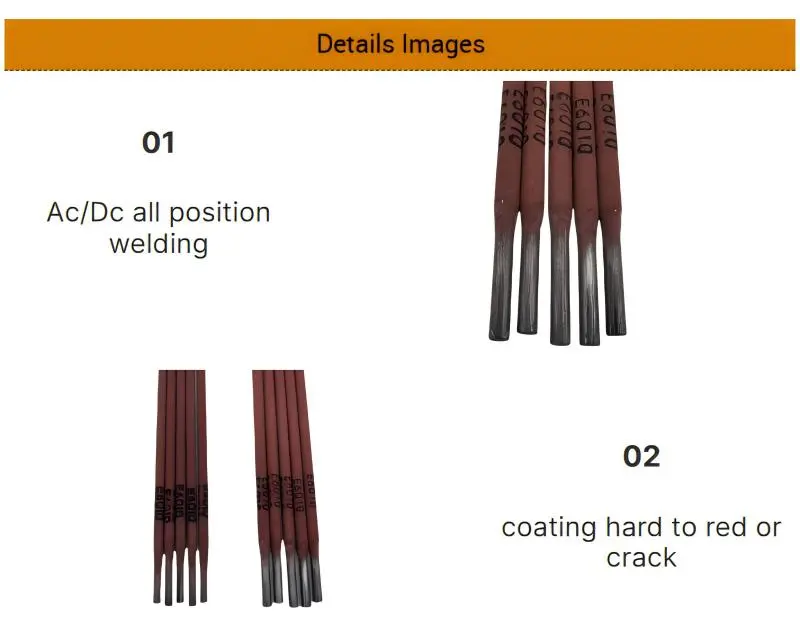 Elettrodo Di Saldatura Sodico Ad Alta Fibra E6010 - Foto 7