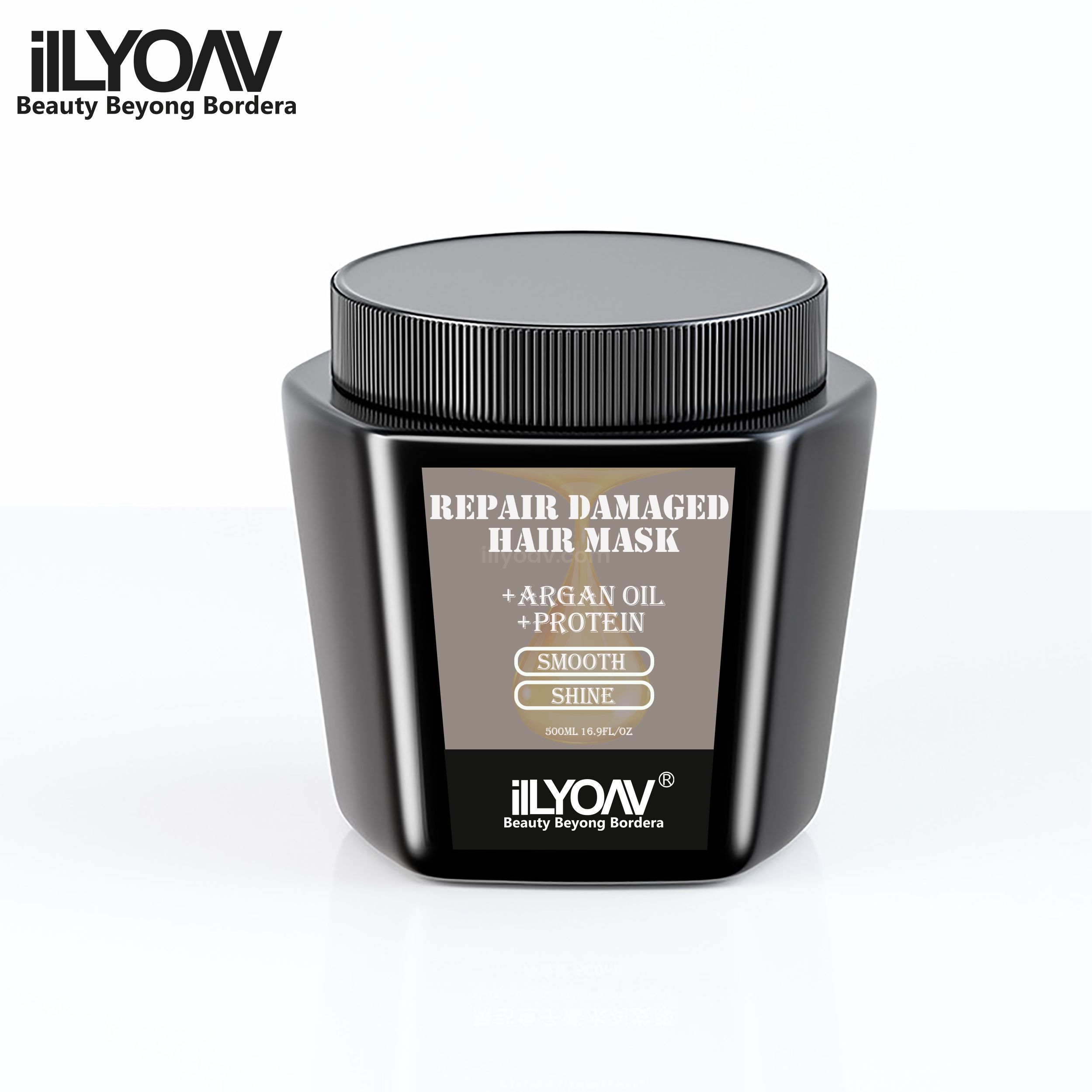 manvie HAIR TREATMENT 500ml 2本セット IlLYOAV Repair Hair Mask 500ml - Anti-Frizz Treatment