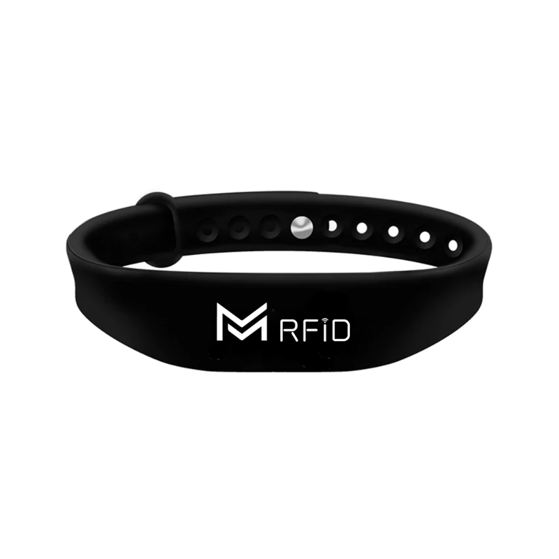 13,56MHz Silicone RFID Wristbands Eco-Friendly RFID Bracelets