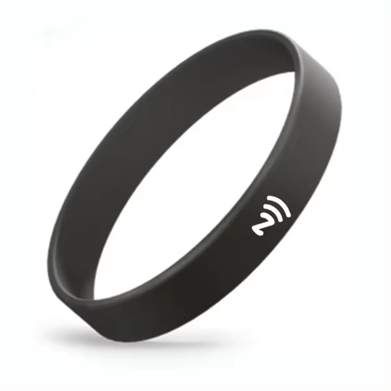 13,56MHz Silicone RFID Wristbands Eco-Friendly RFID Bracelets