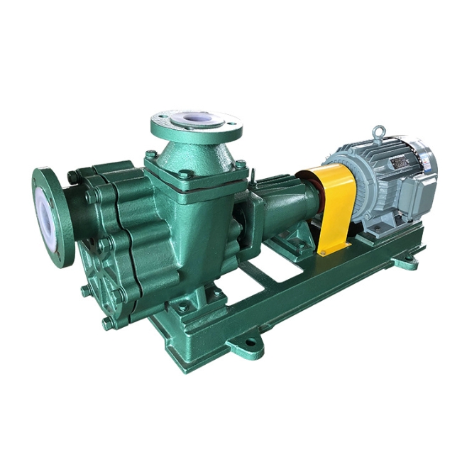 FZB fluoroplastic alloy self-priming centrifugal pump