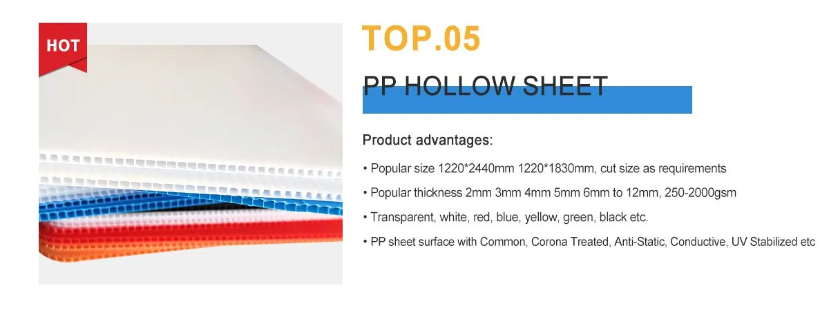 PP Corrugated Sheet