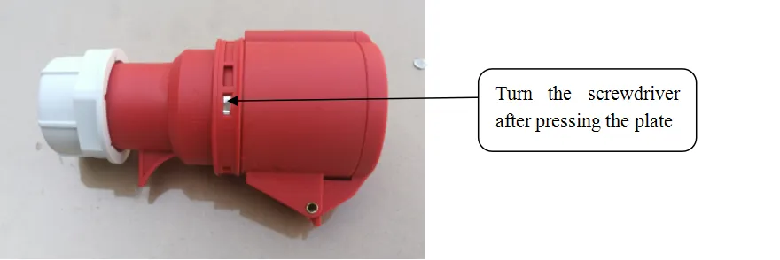 Manual of industrial vacuum cleaner