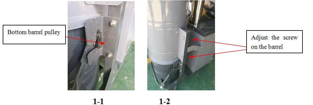 Manual of industrial vacuum cleaner