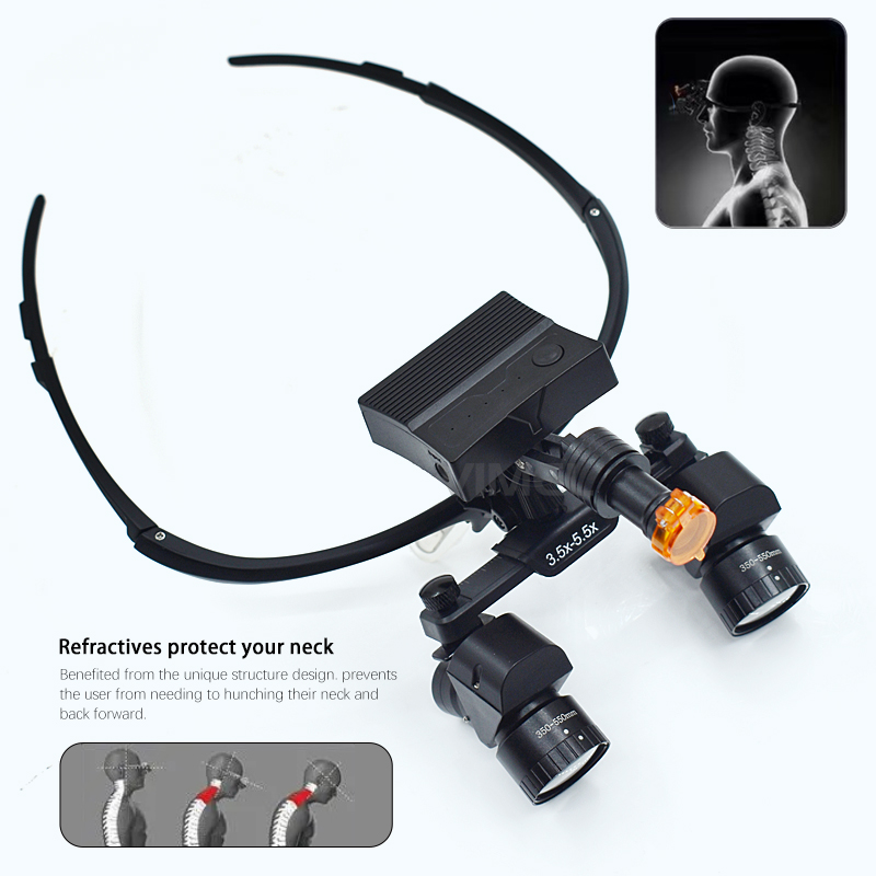 Explore Vimel New Style 48° Dental Loupes