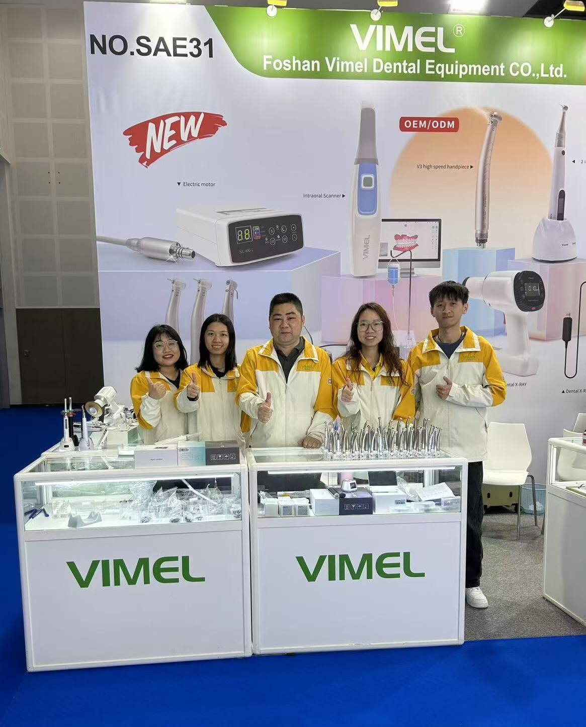 Vimel Dental Pariticipation in Dubai AEEDC 2025