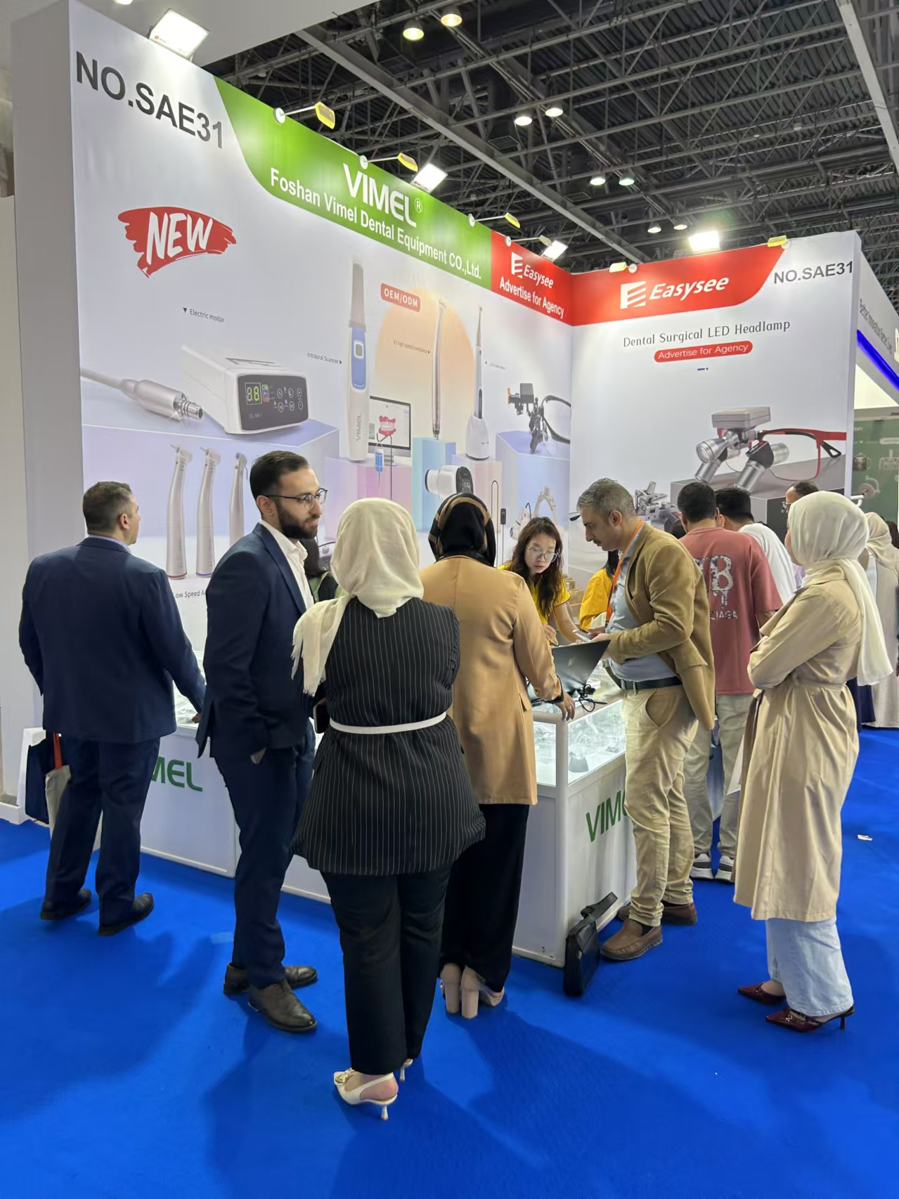 Vimel Dental Pariticipation in Dubai AEEDC 2025