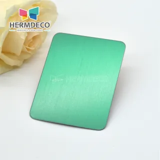 SUS304 color decorative brushed plates hairline stainless steel sheet