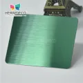 Stainless steel decorative plate PVD hairline brushed 304 stainless steel color sheet