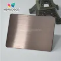 Anti-finger print hairline finish 304 4x8 decorative stainless steel sheet and plate