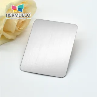Interior Decoration 0.8mm 1.0mm 201 Hairline Stainless Steel Sheet