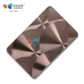 Pvd coating colored decorative 3d laser steel plate mirror stainless steel sheet
