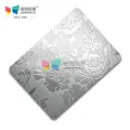 JIS304 4x8 4x10 0.3-3.0mm 3D art plate decorative stainless steel embossed sheet