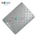 SS304 Polished 8k embossed pattern 0.8mm 4*8 ft stainless steel sheet