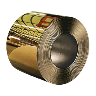 304 Titanium Gold Mirror Stainless Steel Coils