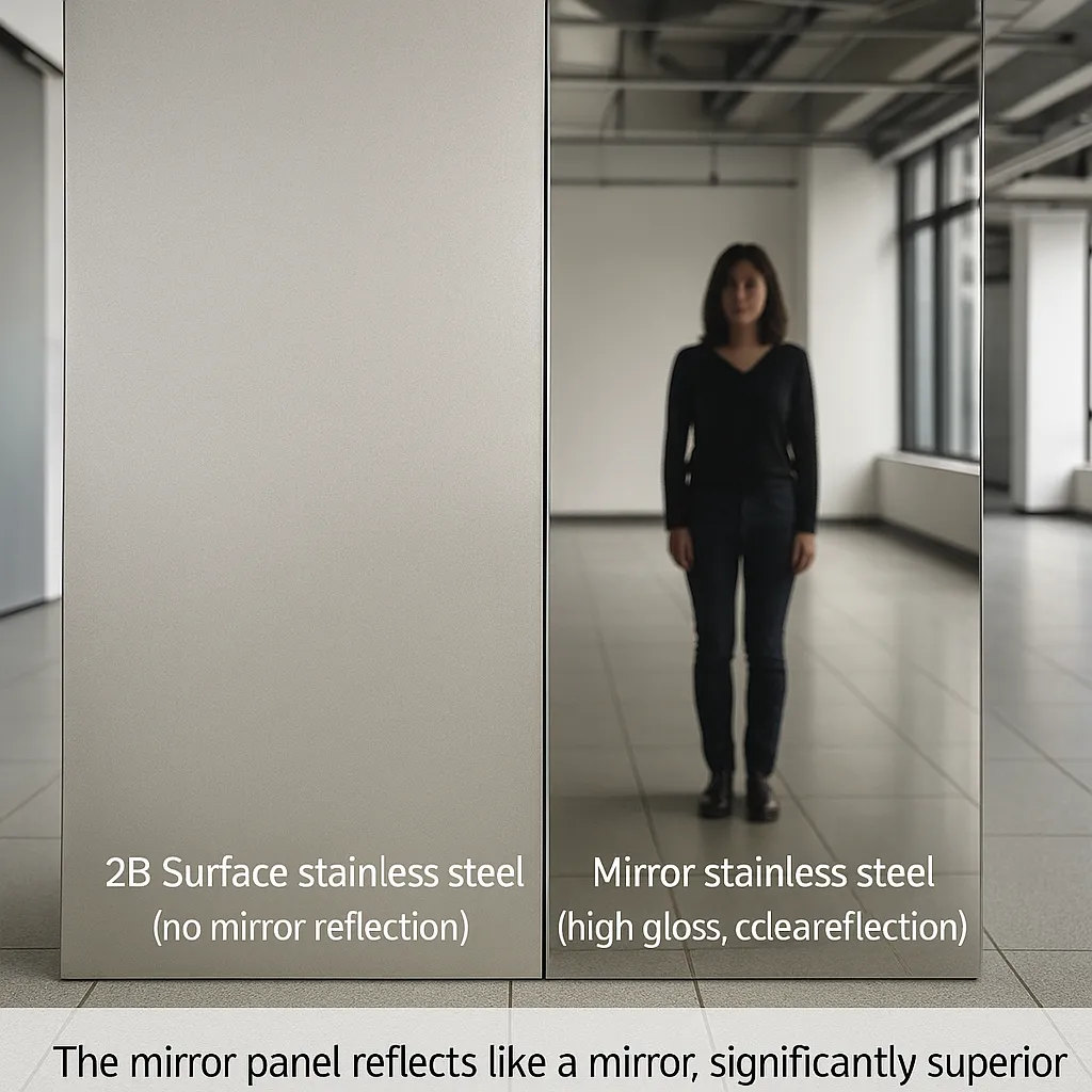 Hermdeco mirror stainless steel, does it really look like a mirror? How to judge the grade? Hermdeco mirror stainless steel, does it really look like a mirror? How to judge the grade?