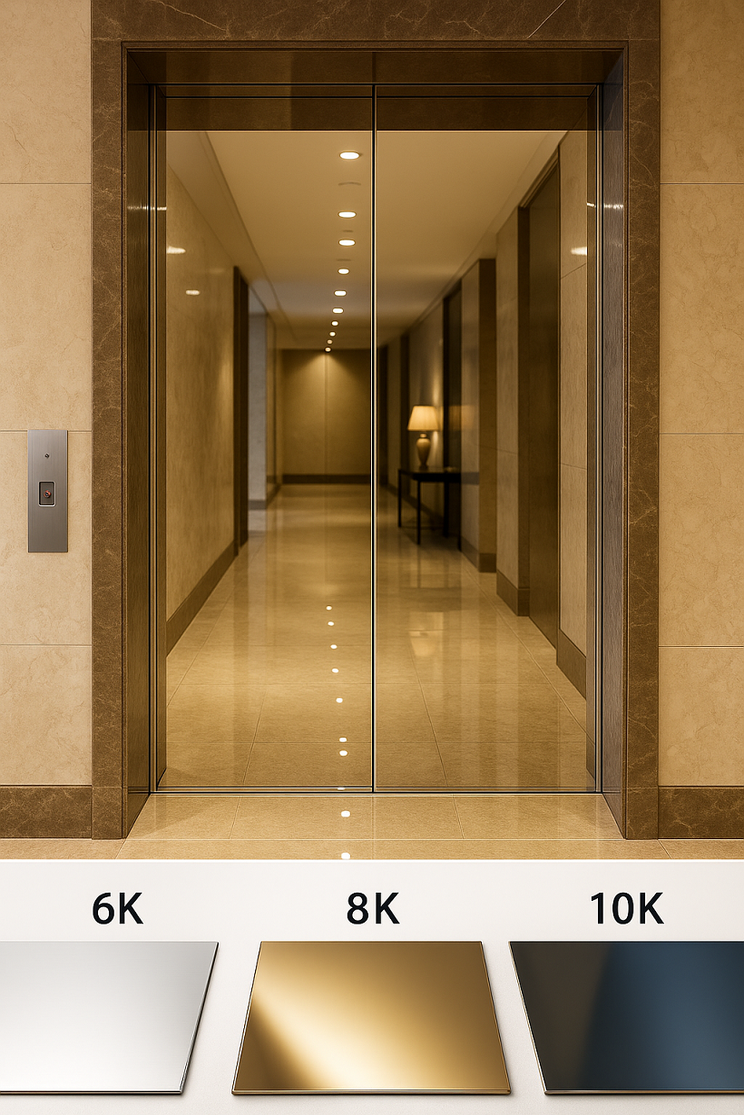 Hermdeco mirror stainless steel, does it really look like a mirror? How to judge the grade?