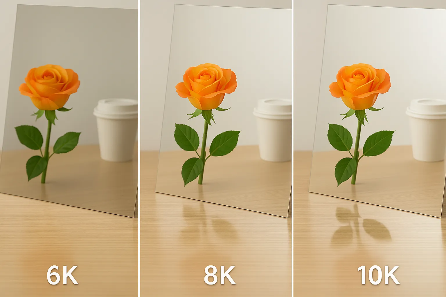 One picture to understand the production process of stainless steel mirror panel