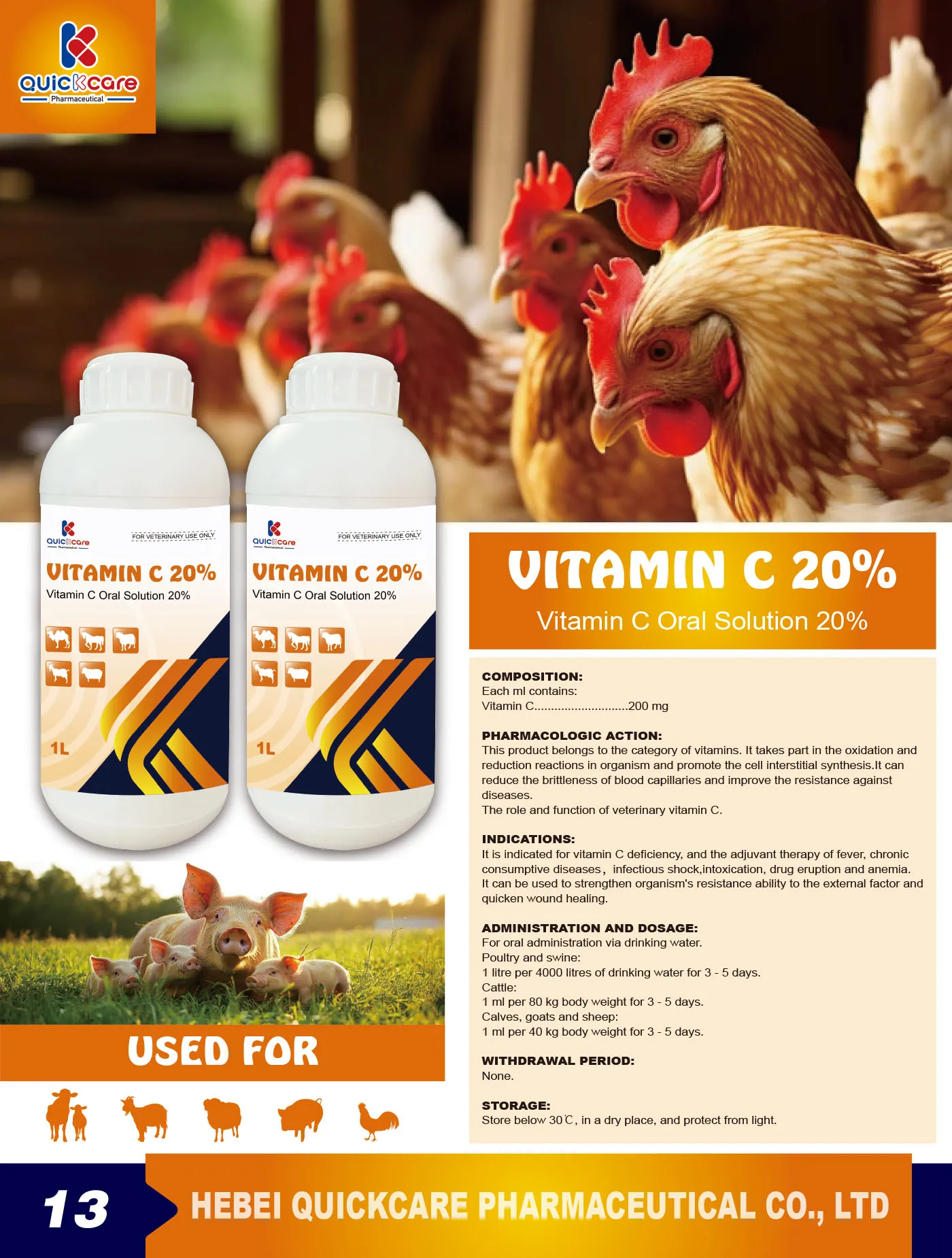 VITAMIN C ORAL SOLUTION BY QUICKCARE