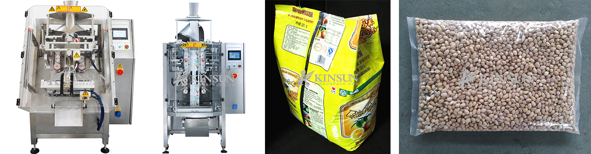Fully automatic quantitative weighing and packaging machine for granules