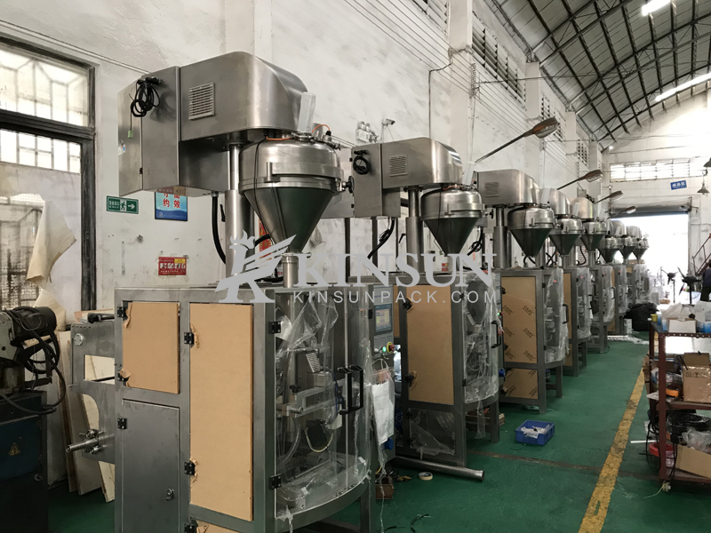 Powder packaging machines