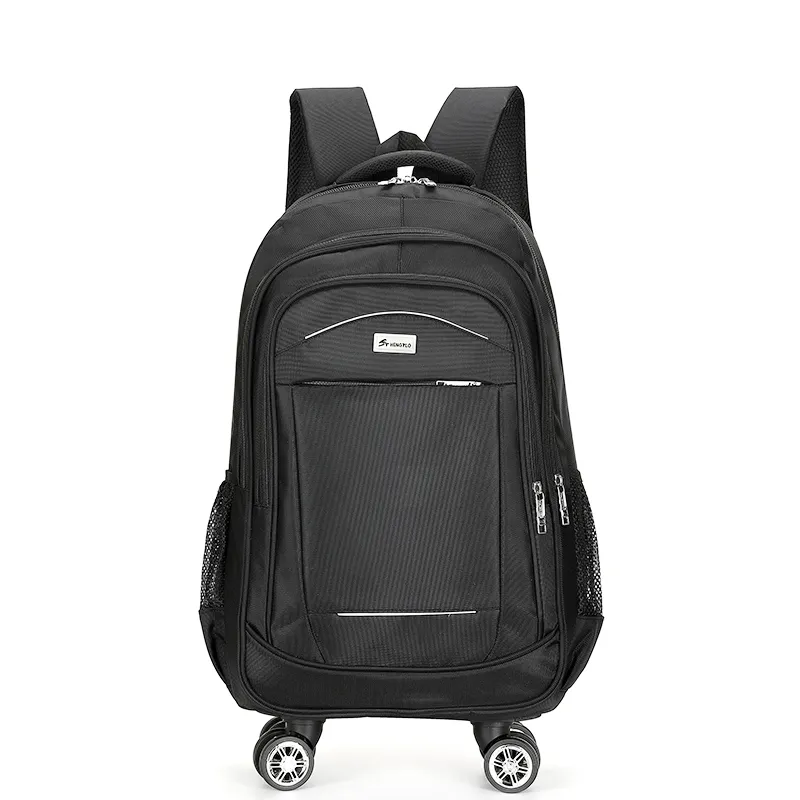 Backpacks with 4 Removable Wheels Large Capacity Carry-On Easy Travel bags
