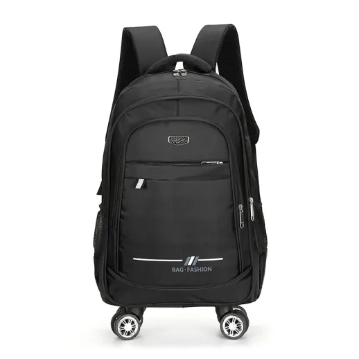 Fabric 4 Wheel Suitcase