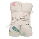 Baby-Baumwoll-Musselin-Wickeldecke